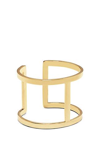 Vince Camuto Vince Camuto Gold-tone Basics T-bar Cuff