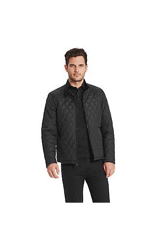 Vince Camuto Vince Camuto Diamond Quilted Zip Jacket