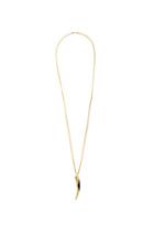 Vince Camuto Vince Camuto Black Inlay Horn Necklace