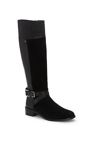 Vince Camuto Vince Camuto Jaran- Crisscross Buckle Riding Boot