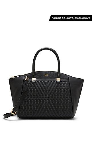 Vince Camuto Vince Camuto Darcy- Quilted Structured Satchel