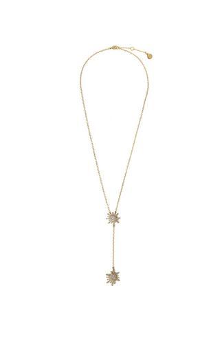 Vince Camuto Pav Starburst Y-necklace