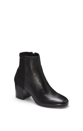 Vince Camuto Vc Signature Fabienne- Leather & Neoprene Bootie