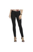 Vince Camuto Two By Vince Camuto Black Ponte Five Pocket Jean