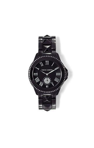 Vince Camuto Pyramid Spike Silver-tone Bracelet Watch