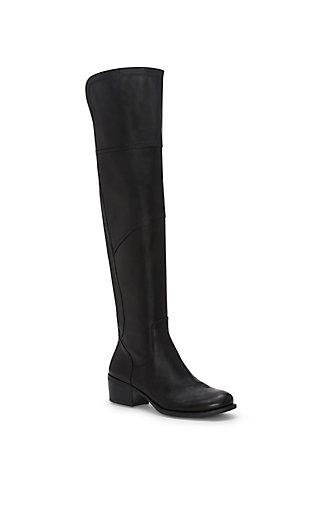 Vince Camuto Vince Camuto Bernadine- Paneled Over The Knee Boot