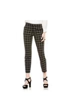 Vince Camuto Vince Camuto Windowpane Crop Pant