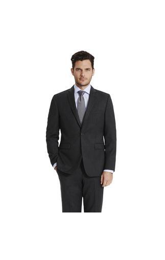 Vince Camuto Vince Camuto Charcoal Notched Lapel Suit