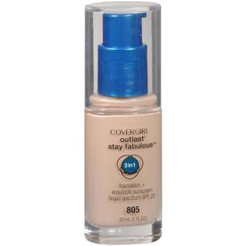 Covergirl Outlast Outlast Stay Fabulous 3-in-1 Foundation + Broad Spectrum Spf 20