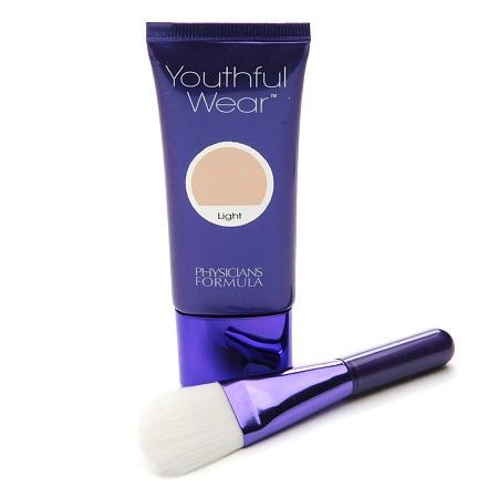 Physicians Formula Youthful Wear Cosmeceutical Youth-boosting Foundation + Brush,