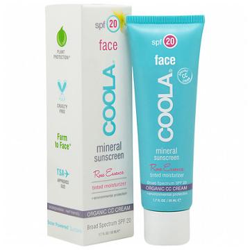 Coola Mineral Face Tinted, Suncare, Spf 20 Rose Essence
