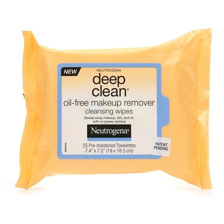 Neutrogena Deep Clean Oil-free Makeup Remover Cleansing Wipes