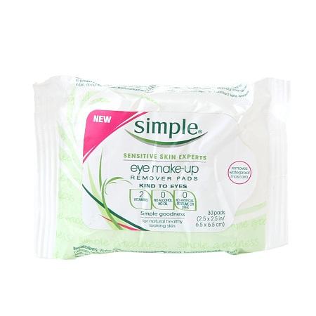 Simple Eye Make-up Remover Pads