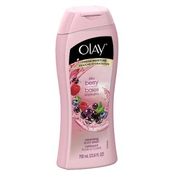 Olay Silky Berry Cleansing Body Wash