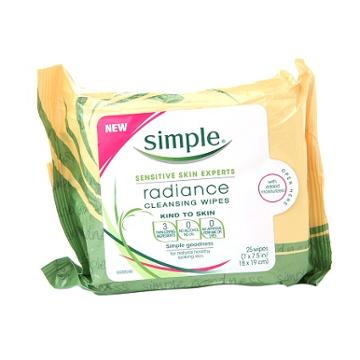 Simple Radiance Cleansing Wipes