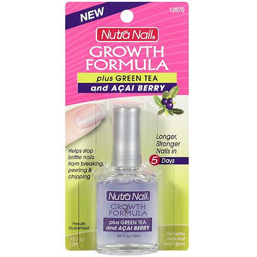 Nutra Nail Growth Treatment With Green Tea & Acai Berry Antioxidants 0.45 Oz