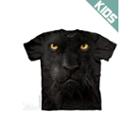 The Mountain Black 100% Cotton Panther Face Awesome Youth T-shirt New