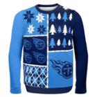 Tennessee Titans Busy Block Nfl Ugly Sweater
