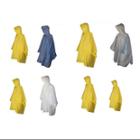 Totes Isotoner Unisex Rain Poncho With Hood (pack Of 2), Grey/yellow