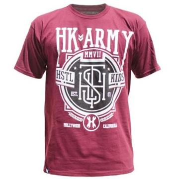 Hk Army T-shirt - 2014 - Monogram 2 - Burgandy - 2x