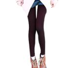 Allegra K Juniors Stretchy Tights Leggings Opaque Pantyhose (size / 3)