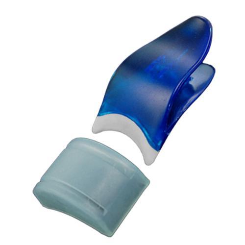 Cosmetic Tool Blue Plastic Eyelashes Clips Curler W Box