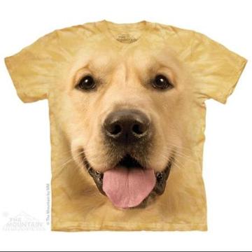 The Mountain Yellow Cotton Big Face Golden Design Novelty Adult T-shirt (s) New