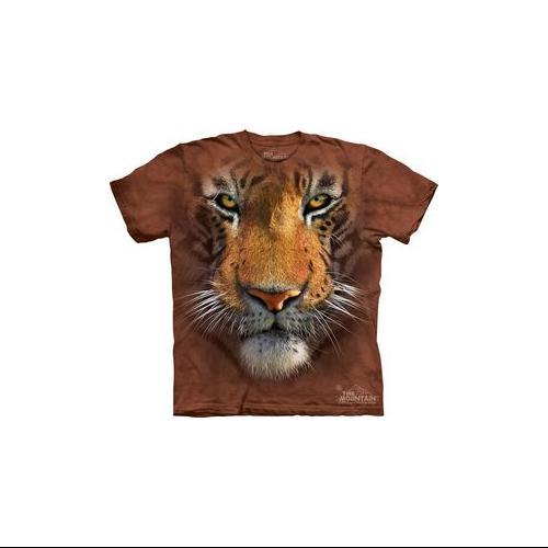 Tiger Face Adult T-shirt By The Mountain - -3251, Adult M