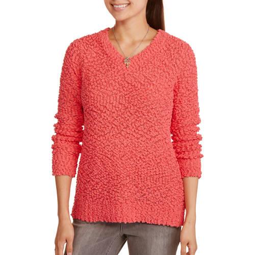 Allison Brittney Women's Raglan Pullover Sweater With Side Slit