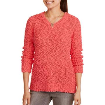 Allison Brittney Women's Raglan Pullover Sweater With Side Slit