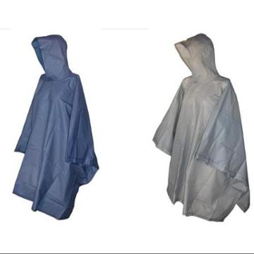 Totes Isotoner Unisex Hooded Pullover Rain Poncho With Side Snaps (pack Of 2), Green
