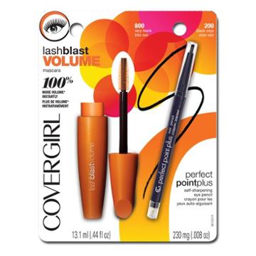 Covergirl Lashblast Volume Mascara And Perfect Point Plus Pencil Value Pack