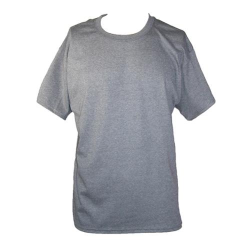Hanes 2xl Mens Comfortblend Ecosmart Crewneck Short Sleeve Shirt, Charcoal Heather