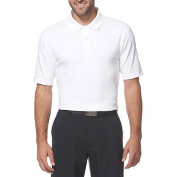 Ben Hogan Performance Men's Short Sleeve Cotton Interlock Polo Shirt