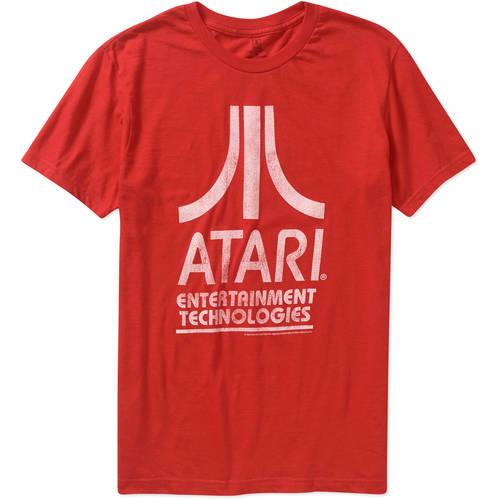 Atari Men's Classic Logo Graphic Short Sleeve T-shirt