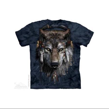 The Mountain Blue Cotton Dj Fen Ch Design Novelty Parody Youth T-shirt (l) New