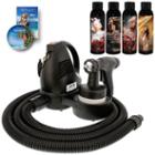 Belloccio Premium Sunless Airbrush Hvlp Spray Tanning System Solution Lotion Dvd