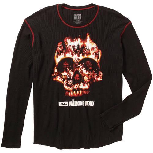 License Walking Dead Flames Men's Thermal