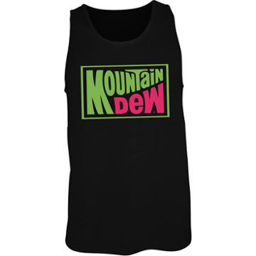 Food And Beverage Dew Neon Men's Tank Top
