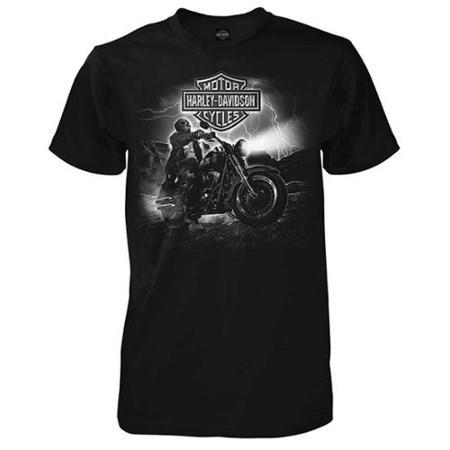 Harley-davidson 2x-large Men's Dark Motorcycle Rider Short Sleeve T-shirt, Black 30293761