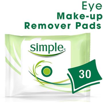 Simple Eye Make-up Remover Pads Count