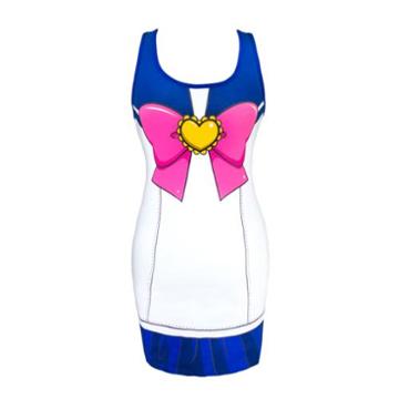 Sailor Moon Anime Juniors Tank Dress Xx-large