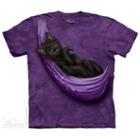 The Mountain Purple 100% Cotton Cat's Cradle Realistic Graphic T-shirt