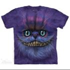 The Mountain Purple Cotton Bf Cheshire Cat Design Novelty Adult T-shirt (s) New