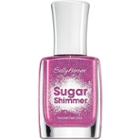 Sally Hansen Sugar Shimmer Textured Nail Color, Berried Under, 0.4 Fl Oz
