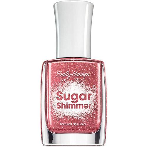 Sally Hansen Sugar Shimmer Textured Nail Color, Sugar Plum, 0.4 Fl Oz