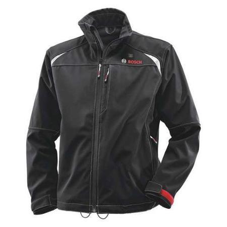 Bosch Psj120xl-102 Heated Jacket , Black, Insulated