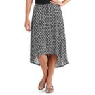 Aqua Blues Women's High-low Skirt