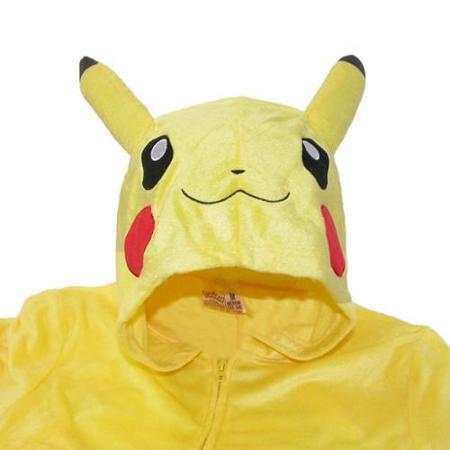 Pokemon Pikachu Adult One Piece Union Suit: