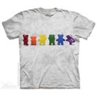 The Mountain White 100% Cotton Gummy Line Dance Novelty T-shirt (size )